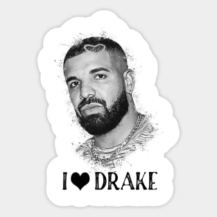 I Love Drake Sticker